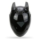 Motorcycle Helmet Horns Punk Style