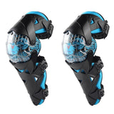 Motorcycle high-end  Knee Protectors Blue-Black
